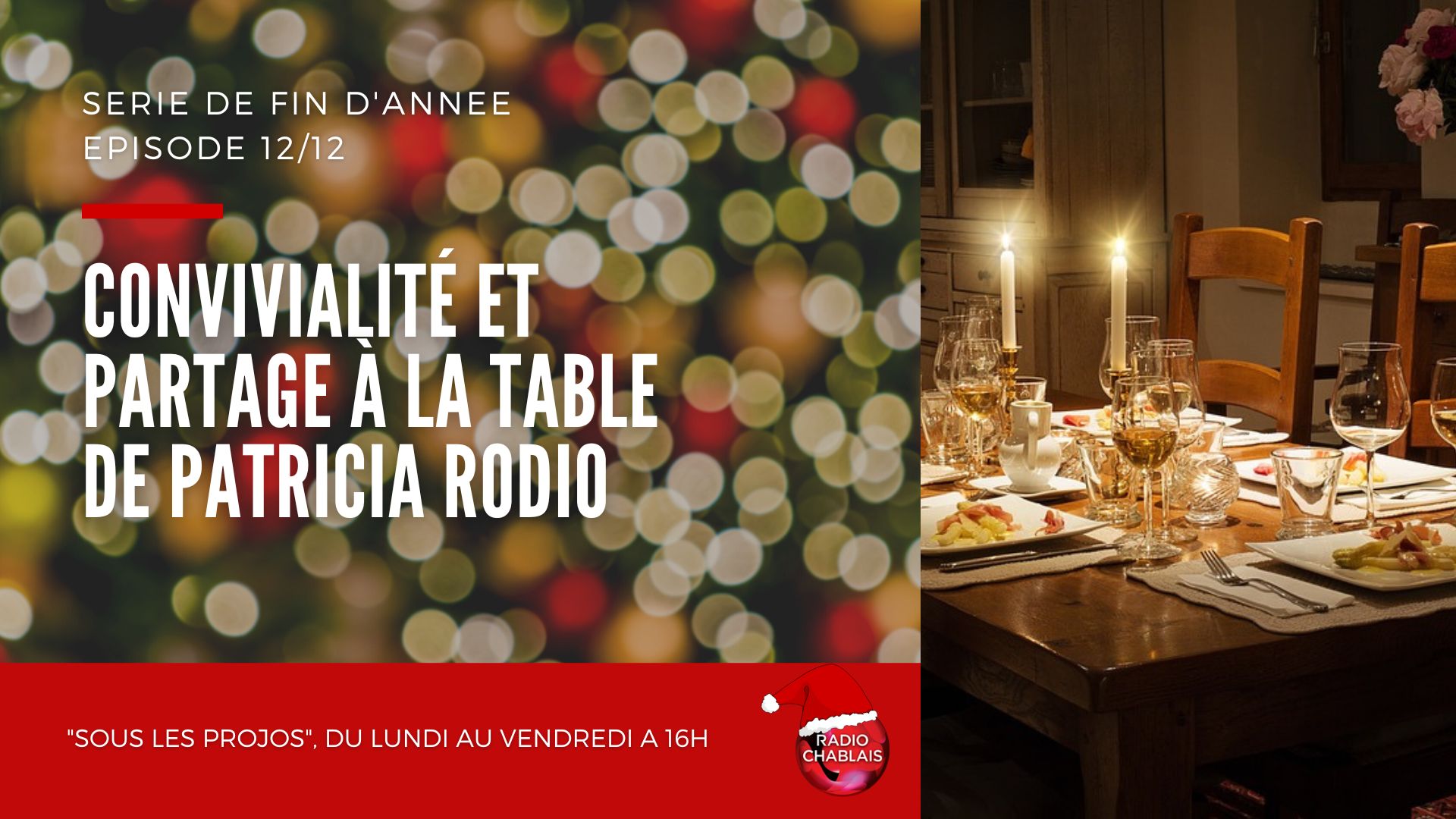 Série de fin d'année 12/12 : les tables conviviales